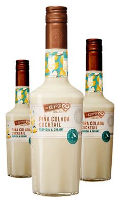 3 x De Kuyper Piña Colada Cocktail - Ready to Serve