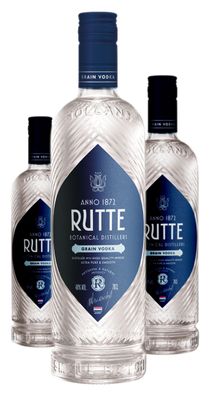 3 x De Kuyper Rutte Vodka