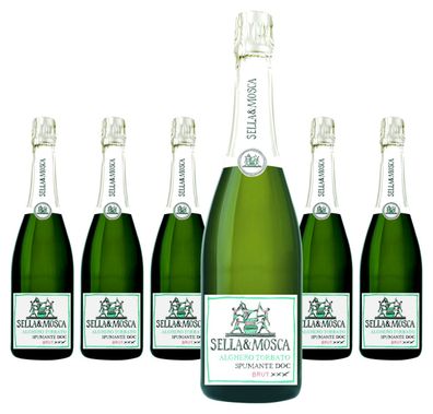 6 x Sella & Mosca Alghero Torbato Spumante Brut