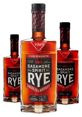 3 x Sagamore Cask Strength Rye Whiskey