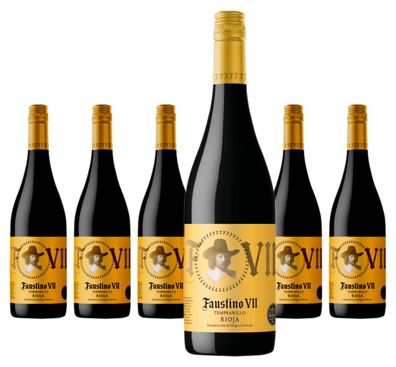 6 x Bodegas Faustino VII Tempranillo – 2023