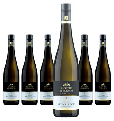6 x Kloster Eberbach Steinberger Zehnstück Riesling Crescentia VDP Erste Lage – 2023
