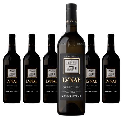 6 x Lunae Etichetta Nera Colli di Luni Vermentino DOC – 2024