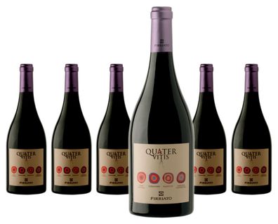 6 x Firriato Quater Vitis Rosso IGT Terre Siciliane – 2021