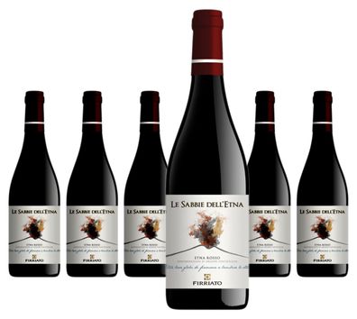 6 x Firriato Le Sabbie dell'Etna Rosso Etna Rosso DOC – 2022