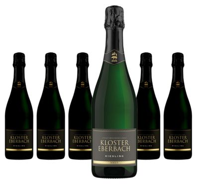 6 x Staatsweinkellerei Eberbach Riesling Sekt Brut – 2023