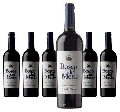6 x Bosco del Merlo Merlot Riserva Campo Camino DOC Venezia – 2022