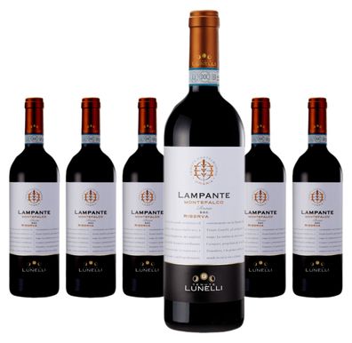 6 x Tenuta Castelbuono Lampante Rosso Montefalco DOC Riserva – 2022