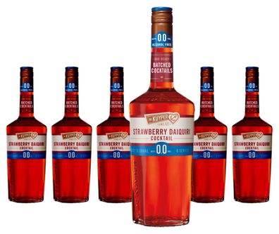 6 x De Kuyper Strawberry Daquiri alkoholfrei 1,0l