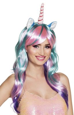 Perücke Einhorn Dayblush Boland