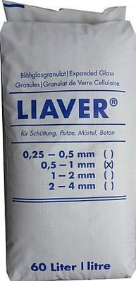 LIAVER 0,5-1mm 60l Blähglas