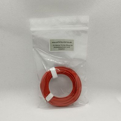 Noch, Brawa Kabel Rot 10 Meter Schaltlitze 0,14mm²