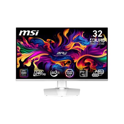 MSI MPG 321URXWDE QD-OLED - OLED-Monitor - Gaming - 80 cm (31.5") - 3840 x 2160 UHD @