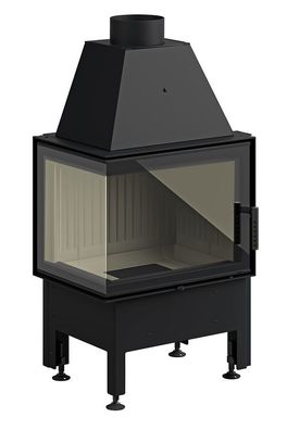 Warmluft Kamineinsatz 7KW Smart 2LXT / 2PXT - seitlich zu öffnen