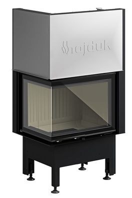 Kamineinsatz 7KW Smart 2LXTh / 2PXTh - Eckkamin - Tür seitlich zu öffnen L/R