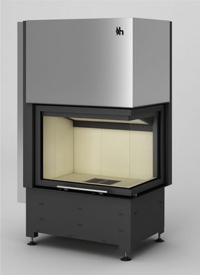 Wassergeführter Kamineinsatz 18KW Volcano WPh-18