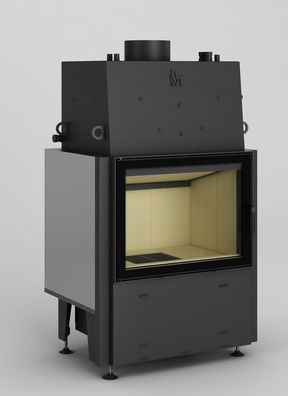 Kamineinsatz 12KW Volcano WT-12 - Wassergeführter Kamineinsatz