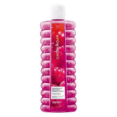 AVON Bubble Bath Schaumbad Himbeere & Schwarze Johannisbeere 500 ml