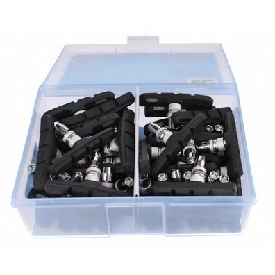 Elvedes V-Bremsbeläge 72 x 15 mm 50 Stück schwarz