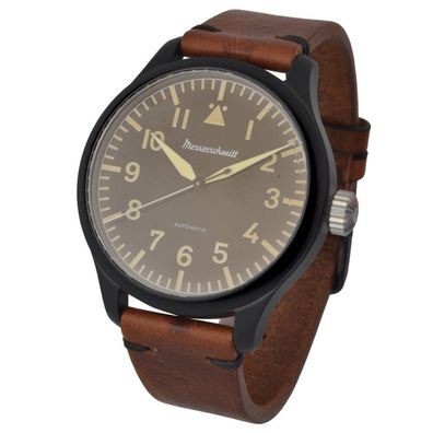 Messerschmitt Automatik SW200 Herrenuhr ME0H22 Vintage Edelstahl IP-beschichtet