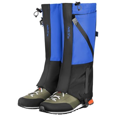 NC17112 Gamaschen BLAU Beinschutz Stulpen Wanderstulpen