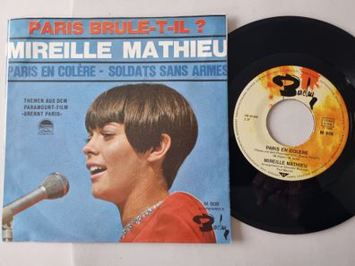 Mireille Mathieu - Paris en colère 7'' Vinyl Germany