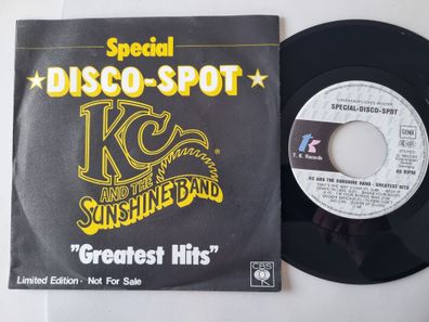 KC & The Sunshine Band - Greatest Hits - Special-Disco-Spot 7'' PROMO Germany