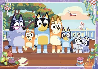 Ravensburger Kinderpuzzle 05622 - Familienzeit - Bodenpuzzle mit 24 großen Puzzleteil