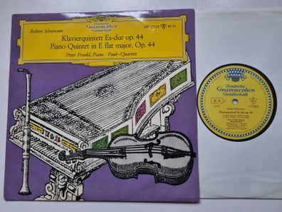Peter Frankl/ Pauk-Quartett - Robert Schumann Klavierquintett 10'' Vinyl LP