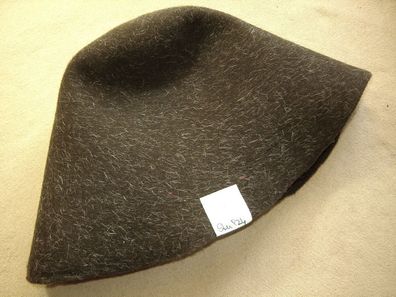 Hutstumpen Stumpen Wolle oliv mit Stichel weiß 130 gr Ü 52cm Rd 88cm Stu 924