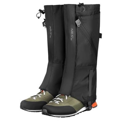 NC17112 Gamaschen Schwarz Beinschutz Stulpen Wanderstulpen