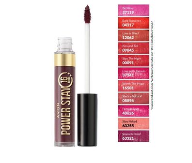 AVON POWER STAY 10-Stunden Flüssige Lippenfarbe