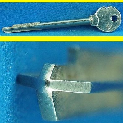 Errebi Schlüsselrohling ZX100S - Kreuzschlüssel 110 mm lang - für Zeiss Ikon