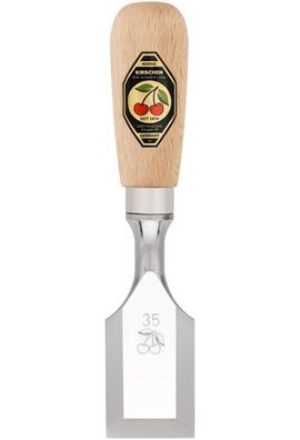 Kirschen Kurzbeitel mit Rotbuchenheft 35 mm 1071035