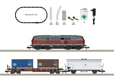 Trix 11146 Analog-Startset Güterzug BR 216 und 2 Gü Spur N