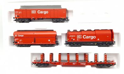 Maerklin 46220 Güterwagen-Set DB Cargo 4-tlg. Spur H0