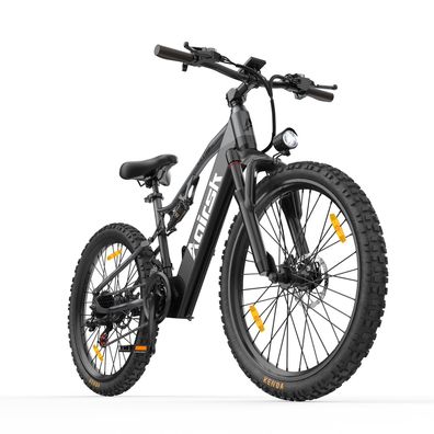 XT90 26" All-Terrain-Reifen Elektrofahrrad mit Vollfederung 48V 960Wh 75Nm Commuting