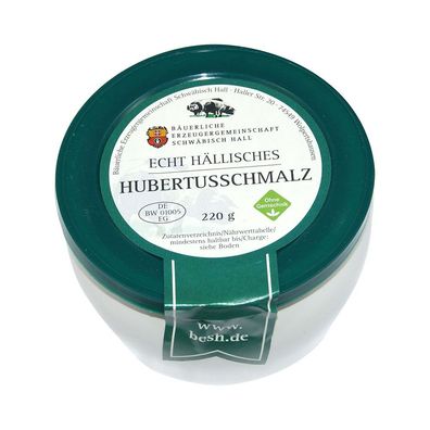 Schmalztopf Echt Hällisches Hubertusschmalz