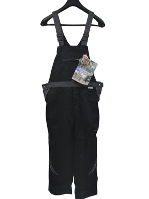 Planam Highline 2719 Latzhose für Damen Ardoise/Zinc Schwarz Größe 48