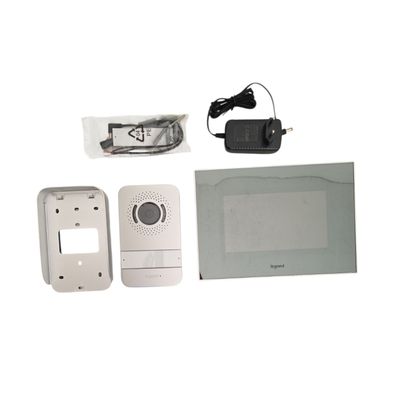 Legrand Netzwerk-Türsprechanlagen-Set Easy Kit, Komplettset mit Kamera
