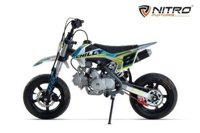 NITRO MOTORS 125cc Kinder Dirtbike CHILLY URX 12/12 4 Gang, Kinder Motorcross Bike, B