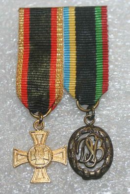 2er Miniaturenspange