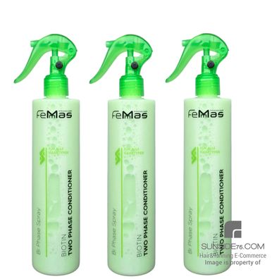 Femmas/Biotin 2-Phasen Conditioner "Bi Phase Spray" 3x320ml/Haarpflege