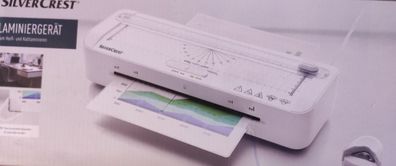 Silvercrest Laminiergerät Laminiermaschine Laminierer A4 SLG 350 D2 weiß