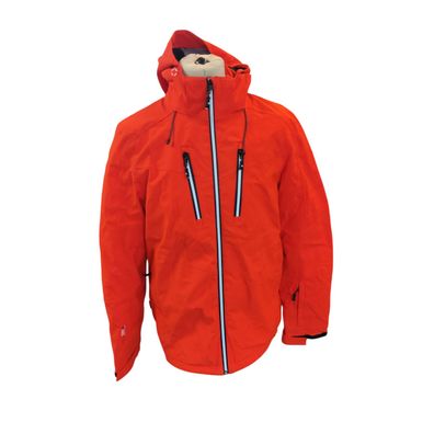 Killtec Herren Skijacke Kapuze dunkelorange Größe S