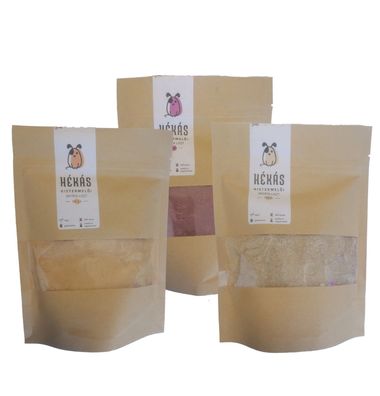 3x250g Süßkartoffelmehl 3 Sorten lila/ gelb/ weiß fein paleo Mehl glutenfrei vegan