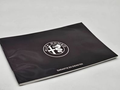 Original Alfa Romeo GIULIA Serviceheft Scheckheft 2016 Französisch belgisch