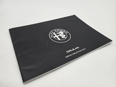 Original Alfa Romeo GIULIA Schnell Betriebsanleitung 2018 Französisch