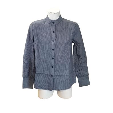 usha BLUE LABEL Damenbluse dunkelblau Größe M