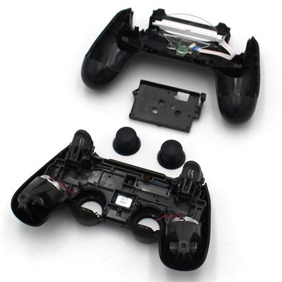 Komplett Gehäuse Controller schwarz Modell JDM 055 Sony Playstation 4 Ps4 Mainboar